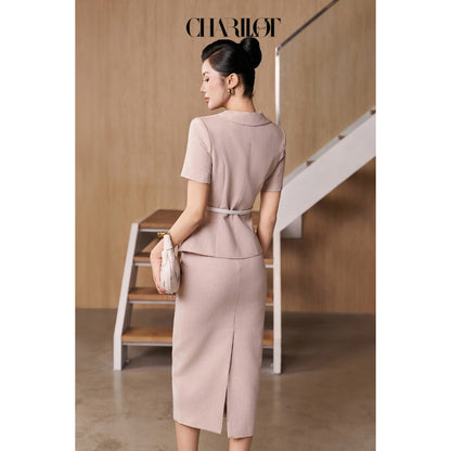 Square Neck Suit Set