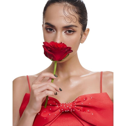 Calan Pearl Bow Dress