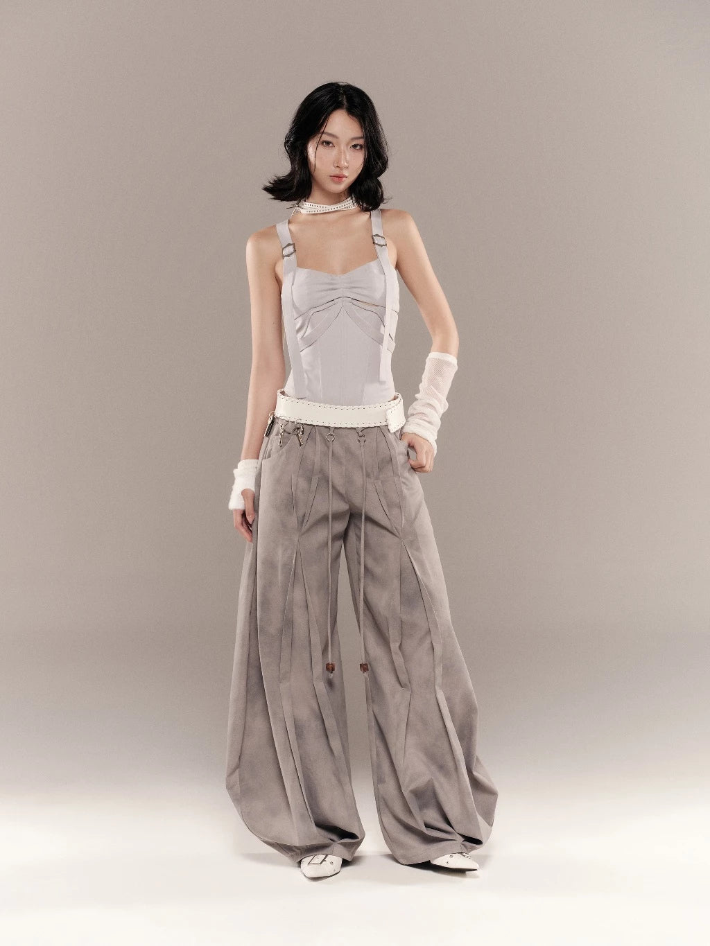 Grey Solomon Pants