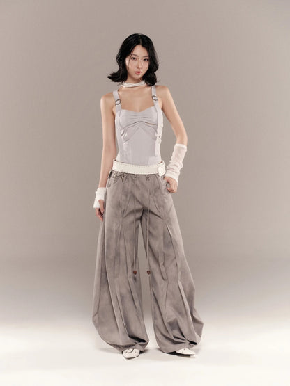Grey Solomon Pants