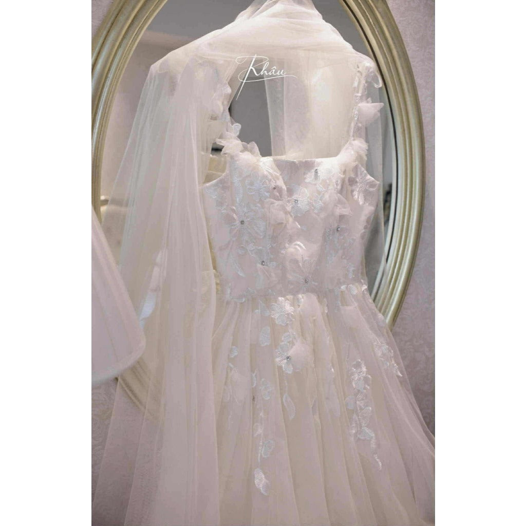 Ivory Bloom Gown
