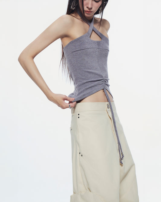 Grey Cherie Halter Top