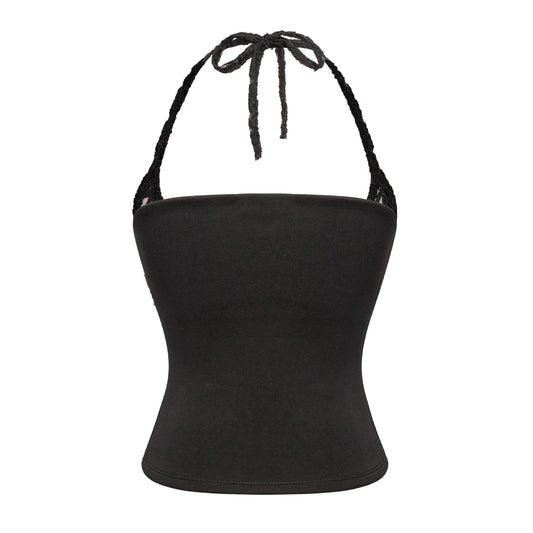 SISTERS - Cossi Set (Corset Tube Top & Lace Bra)