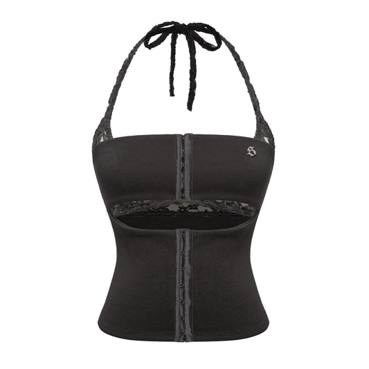 SISTERS - Cossi Set (Corset Tube Top & Lace Bra)