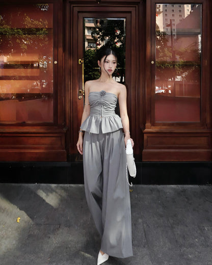 Model wearing Diva Ville Top at event