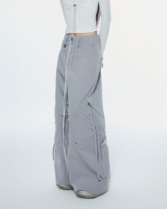 Dewdrop Pants in Soft Grey by Bunnyhill Concep