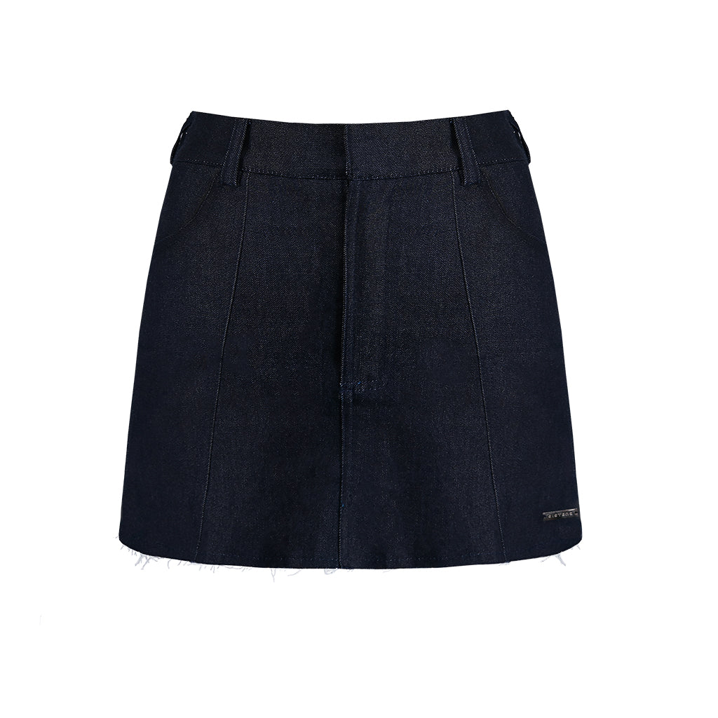 Black skirt on a white background