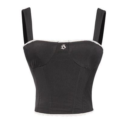 SISTERS - Fannie Corset Crop Top