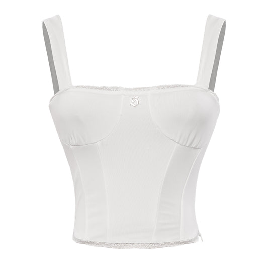 SISTERS - Fannie Corset Crop Top