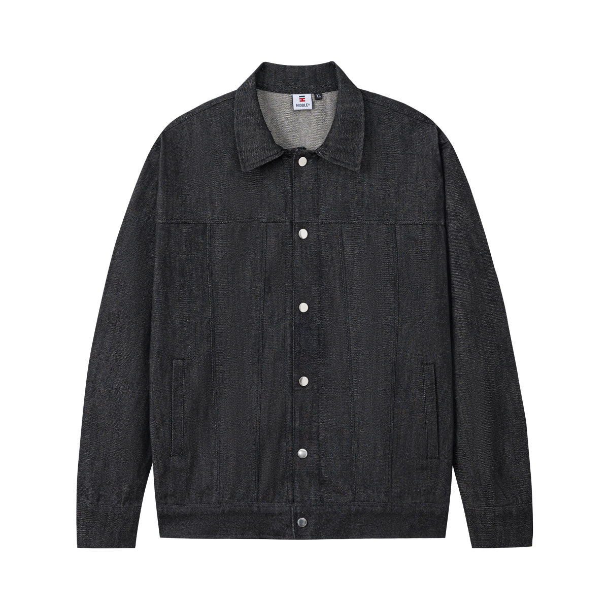 HIDDLE Men’s Classic Premium Denim Jacket