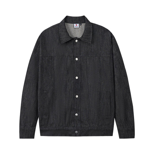 HIDDLE Men’s Classic Premium Denim Jacket