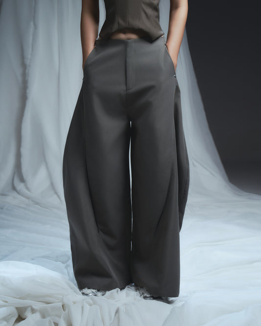 Ludovic Pants in Grey by Bunnyhill Concept