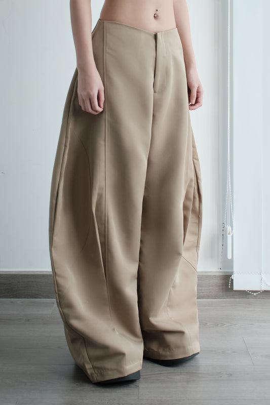Luft Pants in Cappuccino by Bunnyhill Concept