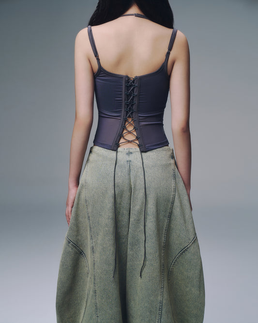 Sheer mesh long sleeve shirt – Bunnyhill Concept