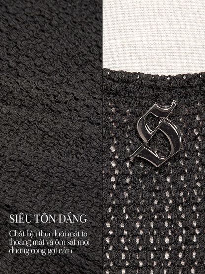 SISTERS - Mesh Long Sleeve Top
