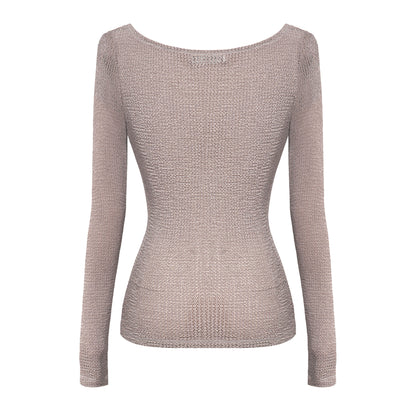SISTERS - Mesh Long Sleeve Top