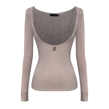 SISTERS - Mesh Long Sleeve Top