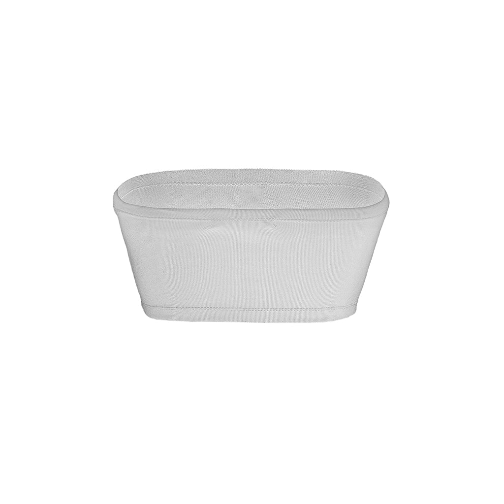 White rectangular container on a white background