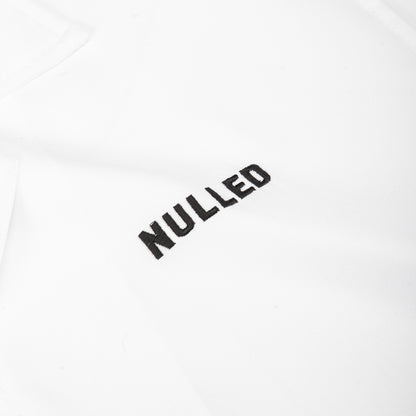 Black 'NULLED' text on a white background