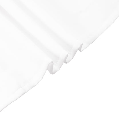 White fabric texture on a white background