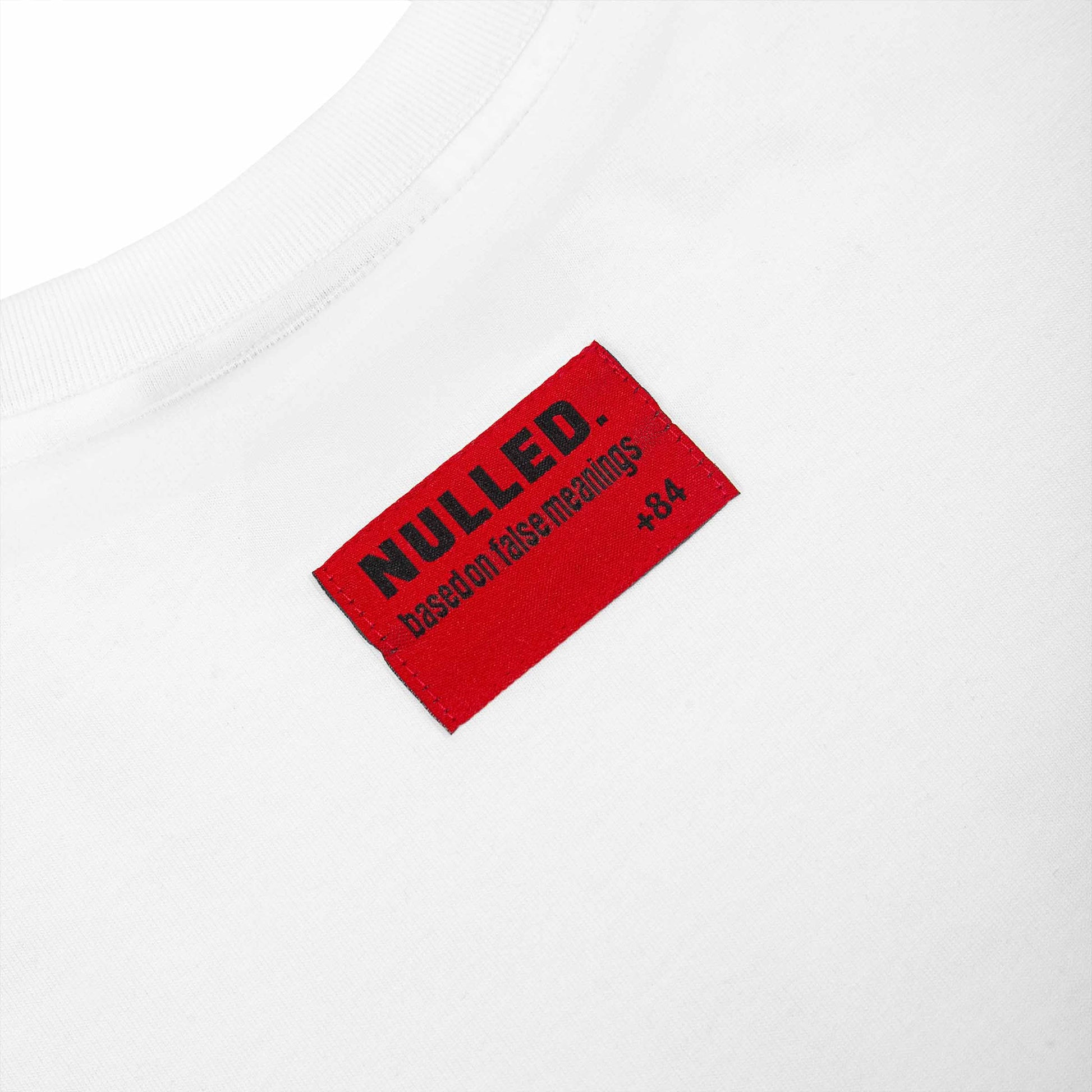 Red 'NULLED.' label on a white background