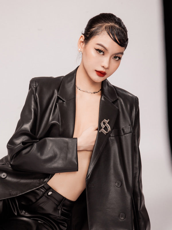 SISTERS - S Logo Brooch