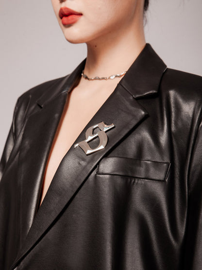 SISTERS - S Logo Brooch