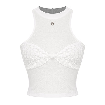 SISTERS - Sera Lace Crop Top