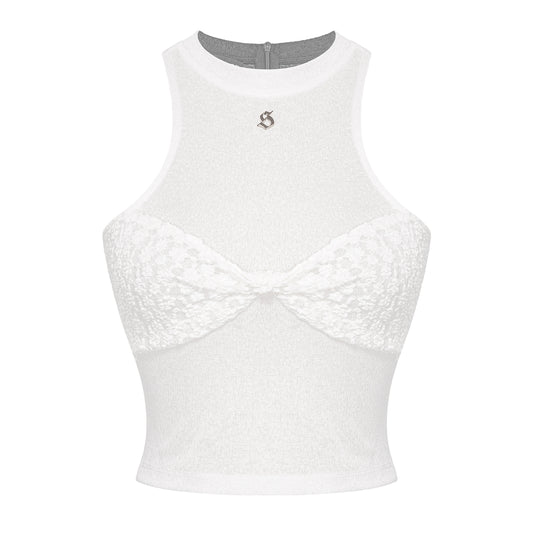 SISTERS - Sera Lace Crop Top
