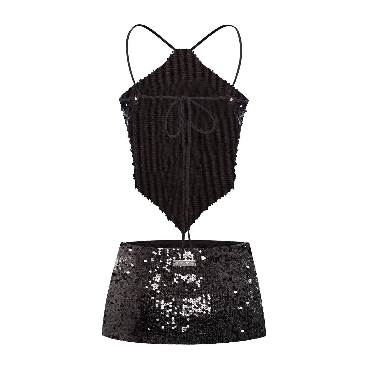 SISTERS - Sibel Sequin Skirt Set