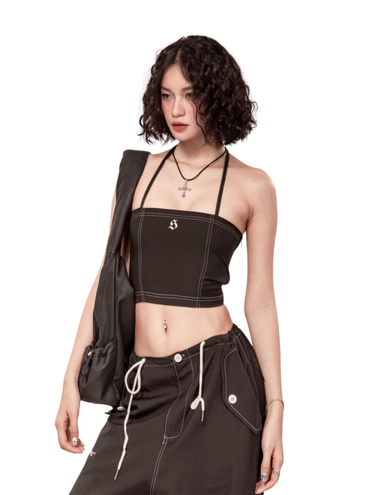 SISTERS - Textured Seam Tube Top