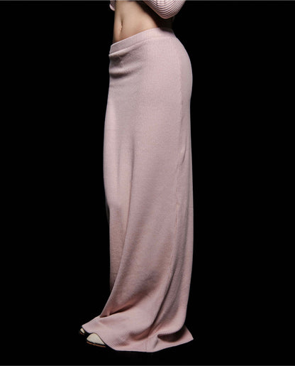 Sleek stretch knit bodycon dress