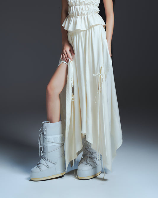 Twyla Skirt in Ivory by Bunnyhill Concept