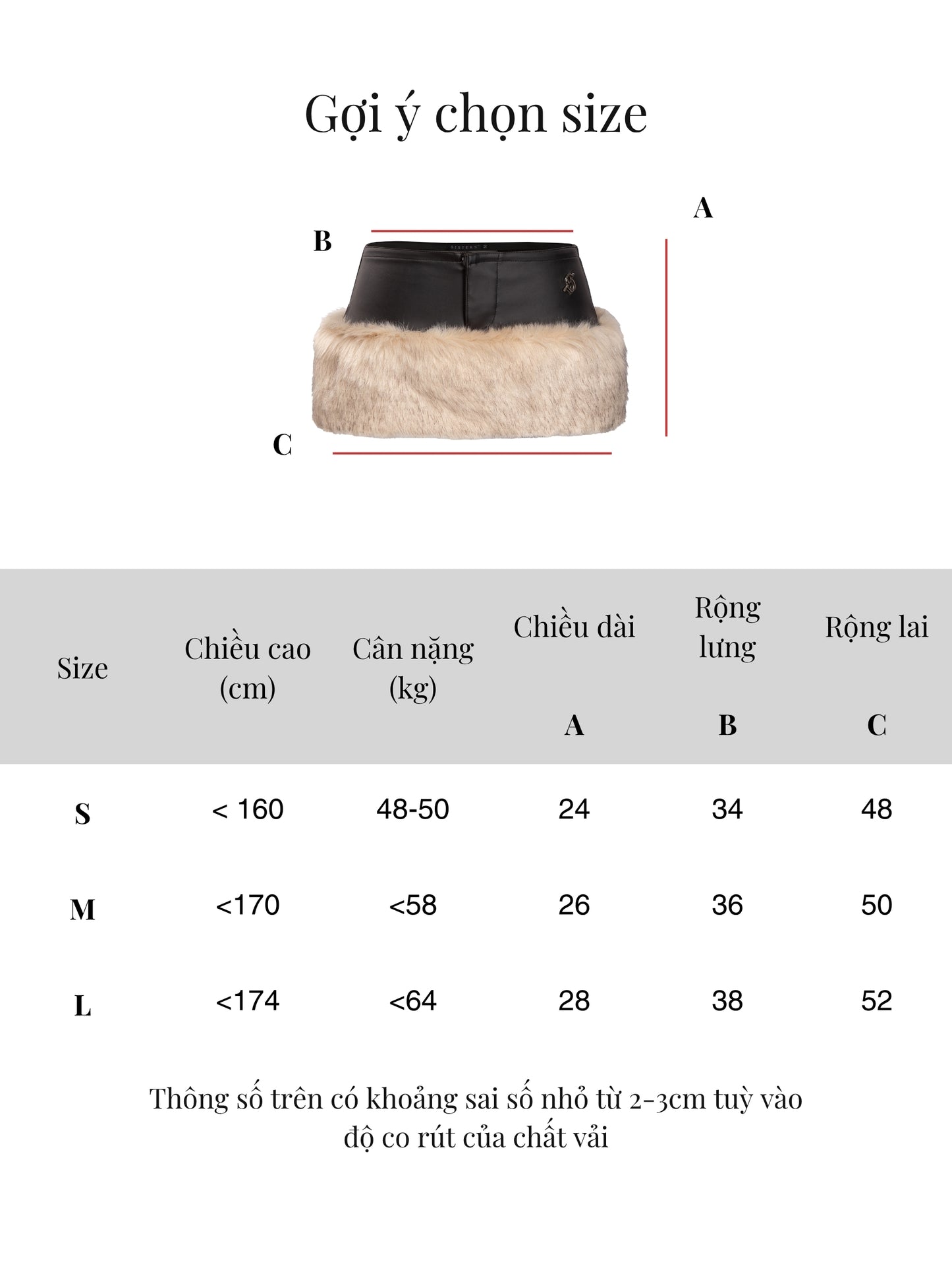 SISTERS - Vaness Skirt