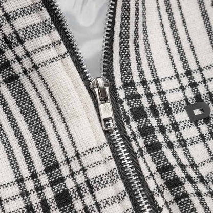 Flannel Hooded Jacket