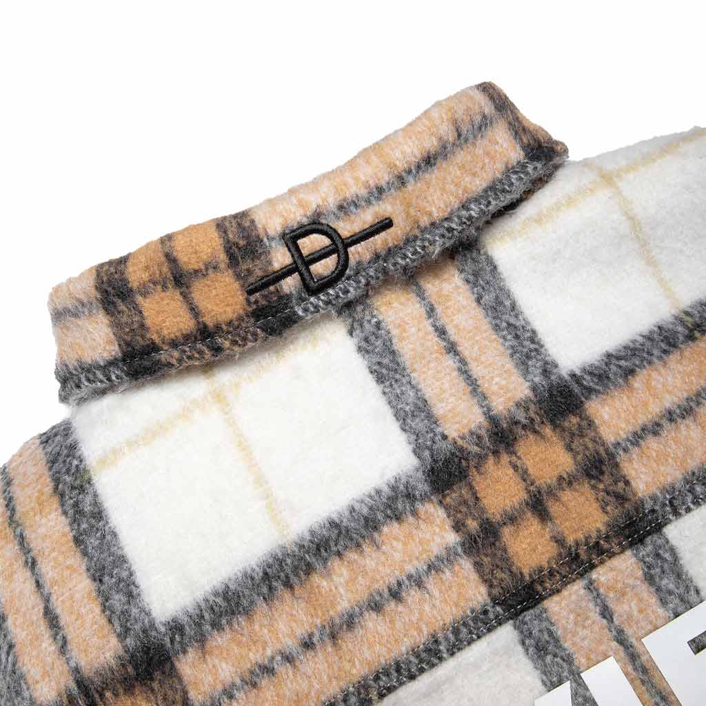 Flannel Button-Up Boxy Jacket