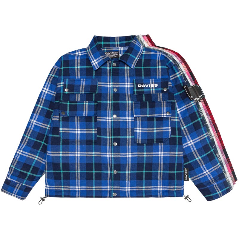 Flannel 4-Pockets Jacket