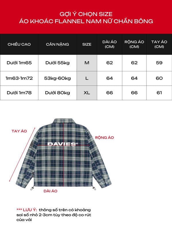 Flannel 4-Pockets Jacket