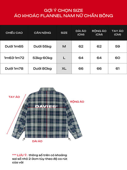Flannel 4-Pockets Jacket