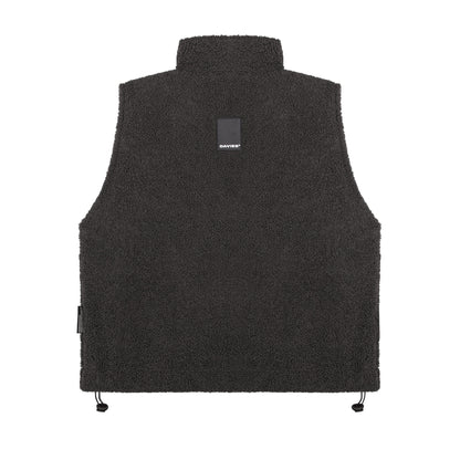 Fleece Zip-Up Vest Jacket