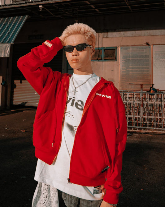 D Basic Hoodie Zip
