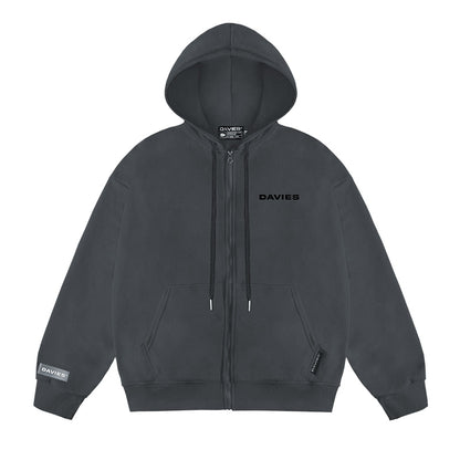 D Basic Hoodie Zip