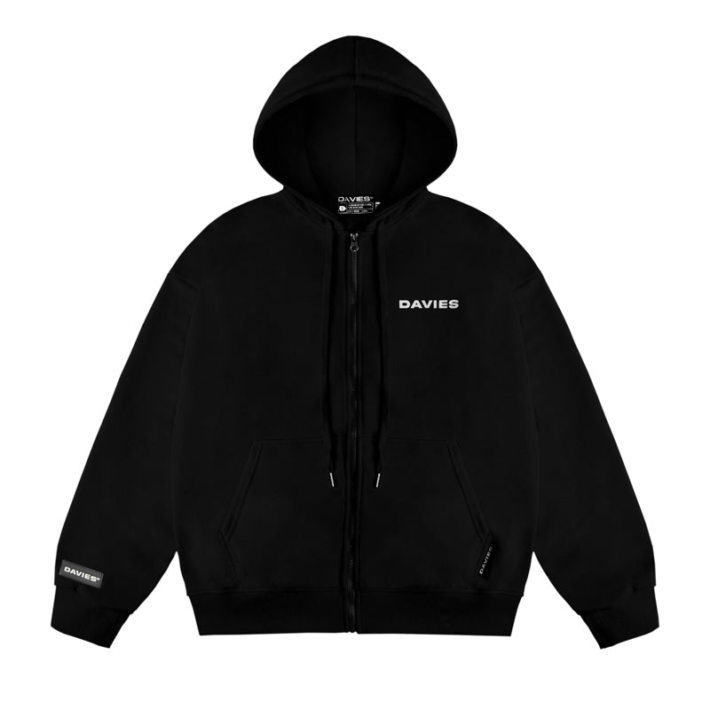 D Basic Hoodie Zip