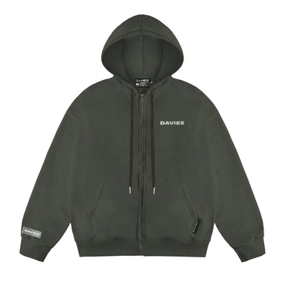 D Basic Hoodie Zip