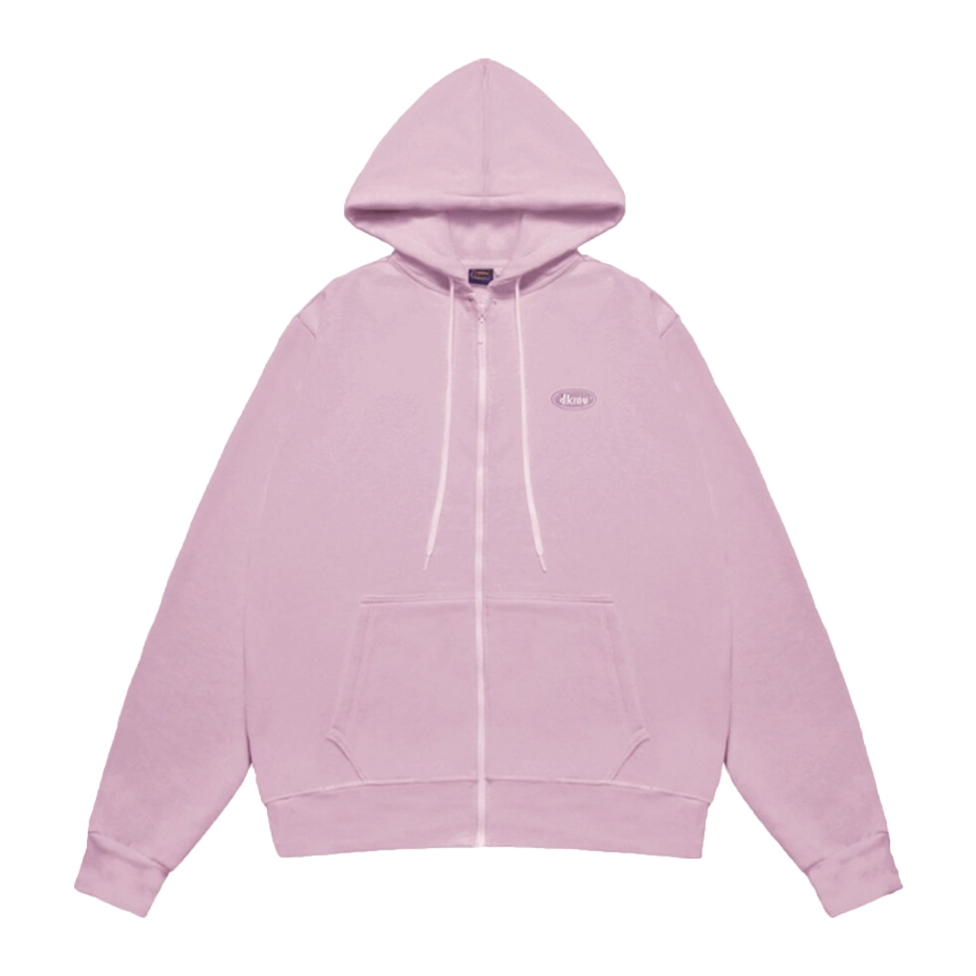 Pink hoodie on a white background