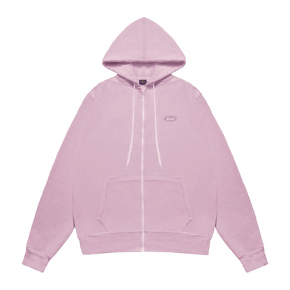 Pink hoodie on a white background