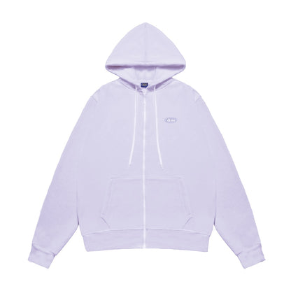 Light purple hoodie on a white background