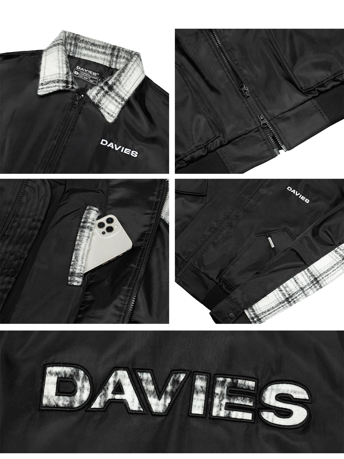 lannel Type Logo Jacket