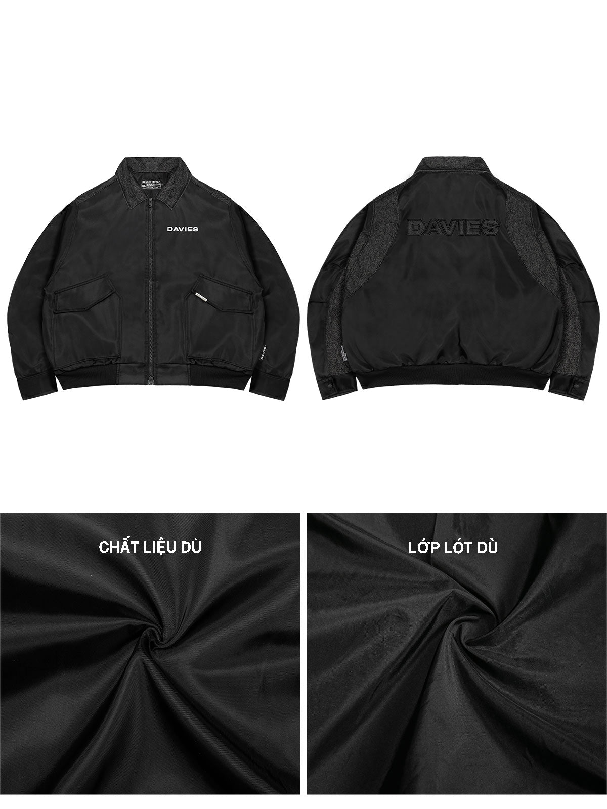 lannel Type Logo Jacket