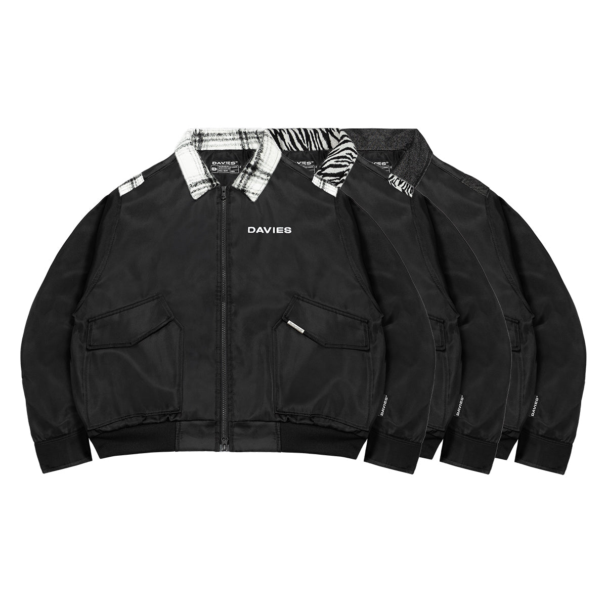 lannel Type Logo Jacket